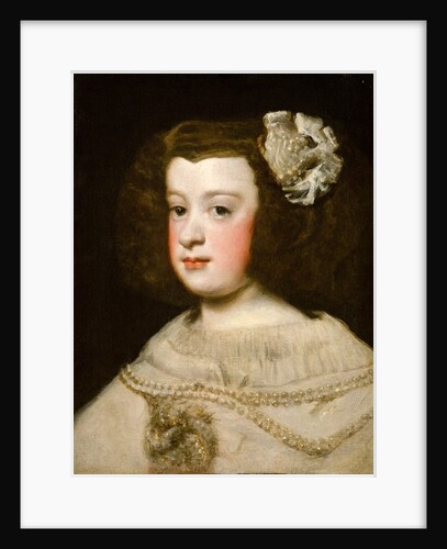 Maria Teresa, Infanta of Spain, mid-17th century by Workshop of Diego Rodríguez de Silva y Velázquez