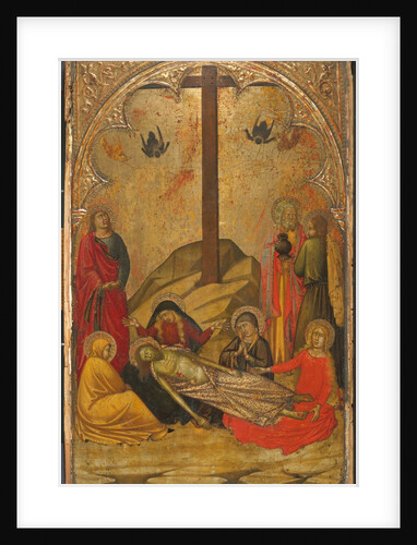 The Lamentation over the Dead Christ, 1370-88 by Workshop of Niccolò di Buonaccorso