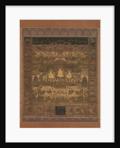 Taima Mandala, probably late 14th century by Unknown