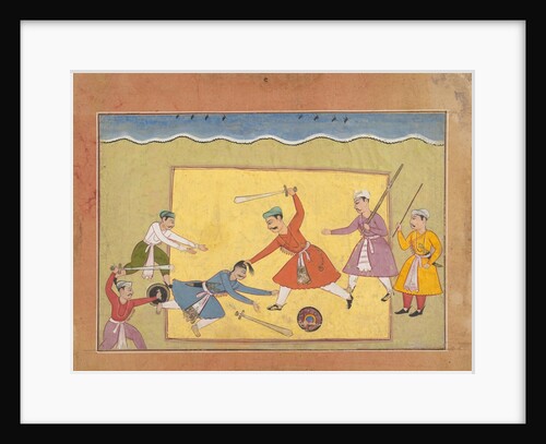 Unidentified Page from a Dispersed Bhagavata Purana, ca. 1610 by Unknown