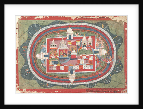 Page from a Dispersed Bhagavata Purana Manuscript, ca. 1775 by Unknown