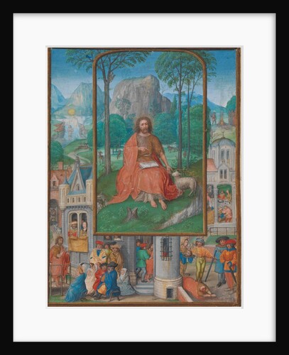 Manuscript Illumination with Scenes from the Life of Saint John the Baptist, ca. 1515 by Gerard Horenbout