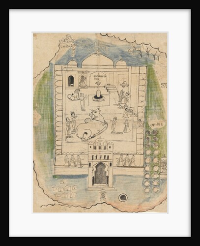 Linga Temple Compound, late 19th century by Unknown