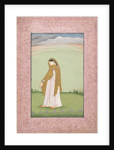 Abhisarika Nayika, a Heroine Longing for Her Lover, ca. 1790-1800 by Unknown