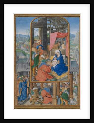 Manuscript Illumination with Adoration of the Magi, ca. 1515-25 by Gerard Horenbout