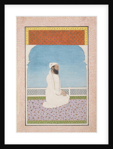 A Holy Man Seated on a Terrace, ca. 1850 by Unknown