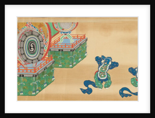 Bugaku Scroll, 17th century by Unknown