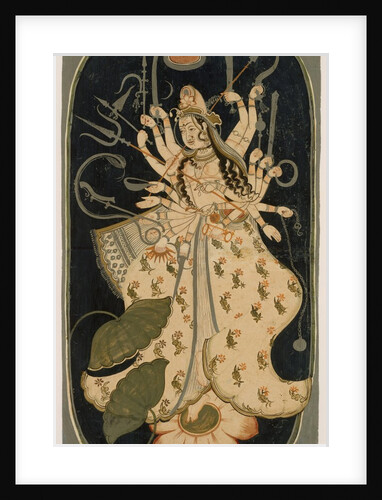 Mahadevi, the Great Goddess , ca. 1725 by Unknown