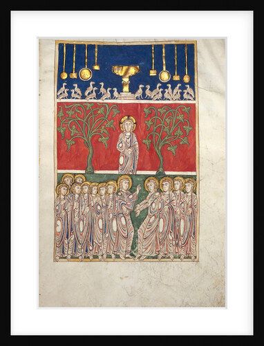 Leaf from a Beatus Manuscript: the Opening of the Fifth Seal, ca. 1180 by Unknown