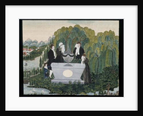 Mourning picture, ca. 1810 by Unknown