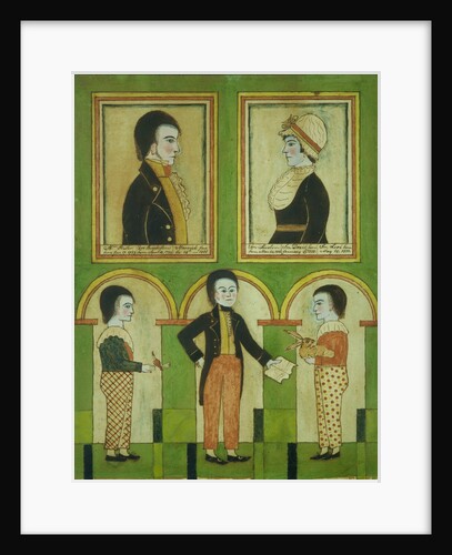 The Abraham Pixler Family, ca. 1815 by Unknown