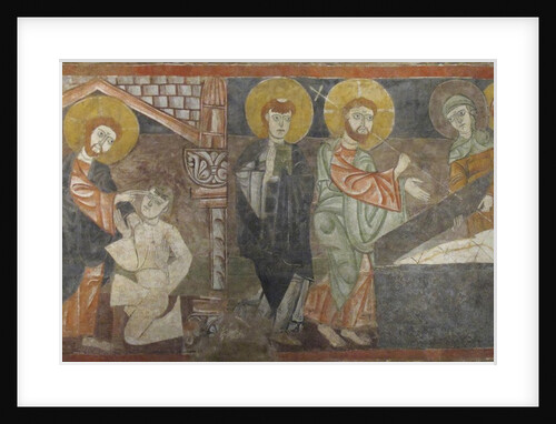 The Healing of the Blind Man and the Raising of Lazarus, first half 12th century by Unknown
