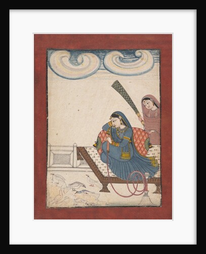 A Lady Gazing at Doves, ca. 1780-1800 by Unknown