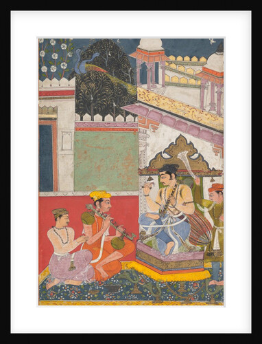 Shri Raga: Folio from a ragamala series , mid-17th century by Unknown