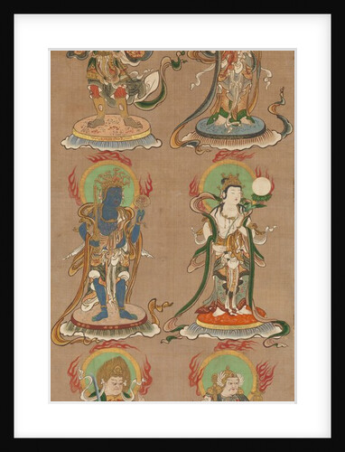 Twelve Deva Kings, 16th century by Unknown