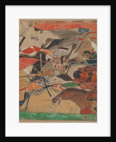 Battle at Rokuhara, from The Tale of the Heiji Rebellion…, 14th century by Unknown