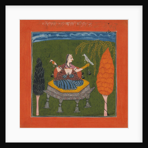 Sanveri Ragini, Page from a Ragamala Series, ca. 1700-1710 by Unknown