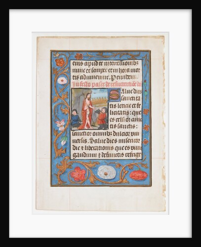 Manuscript Leaf with the Resurrection, from a Book of Hours, ca. 1500 by Unknown