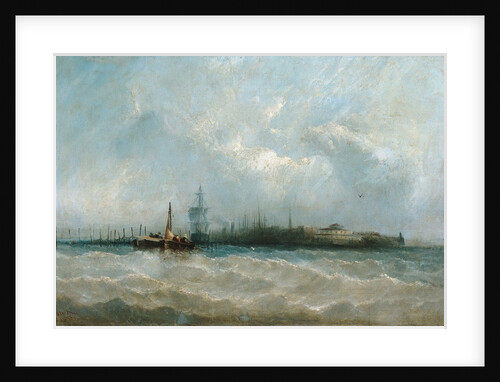 New York from the Harbor Showing the Battery and Castle Garden, 1858 by Alfred Copestick