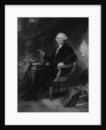 George Washington: Design for an Engraving, ca. 1860 by Alonzo Chappel