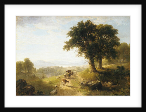 River Scene, 1854 by Asher Brown Durand