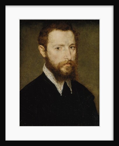 Portrait of a Man with a Pointed Collar by Corneille de Lyon (attributed to)