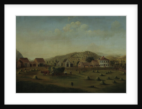 Leete Farm, West Claremont, New Hampshire, ca. 1822 by Francis Alexander
