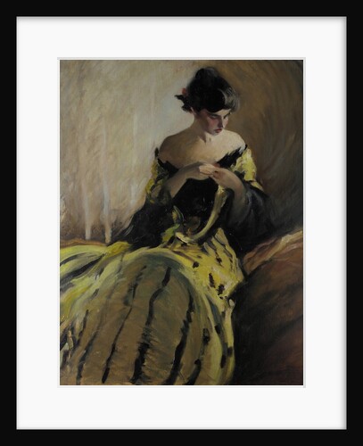 Study in Black and Green, ca. 1906 by John White Alexander