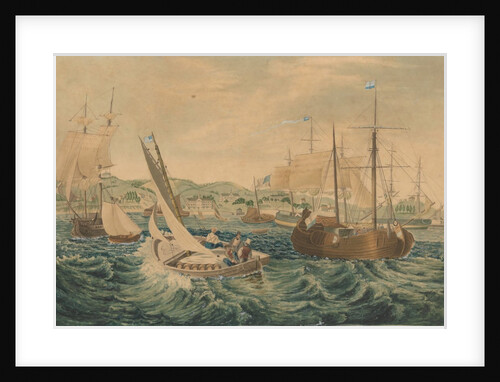 Quarantine, Staten Island, 1833 by William James Bennett