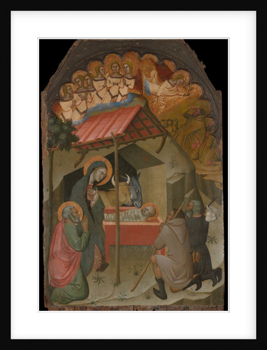 The Adoration of the Shepherds, 1374 by Bartolo di Fredi