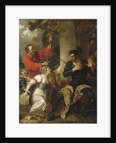 The Damsel and Orlando, ca. 1793 by Benjamin West