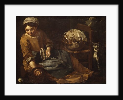 The Lacemaker, ca. 1665 by Bernhard Keil