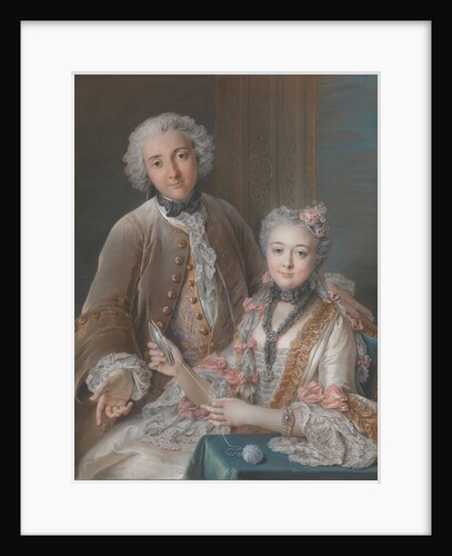 François de Jullienne and His Wife, 1743 by Charles-Antoine Coypel
