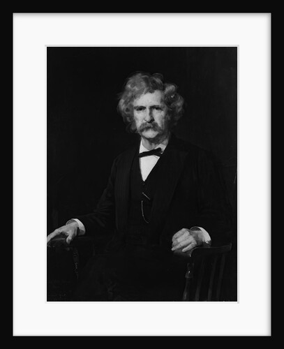 Mark Twain, 1890 by Charles Noel Flagg