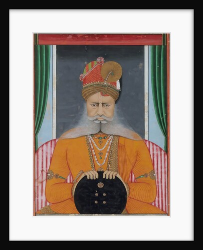 Maharaja Sardar Singh of Bikaner, ca. 1860-70 by Chotu