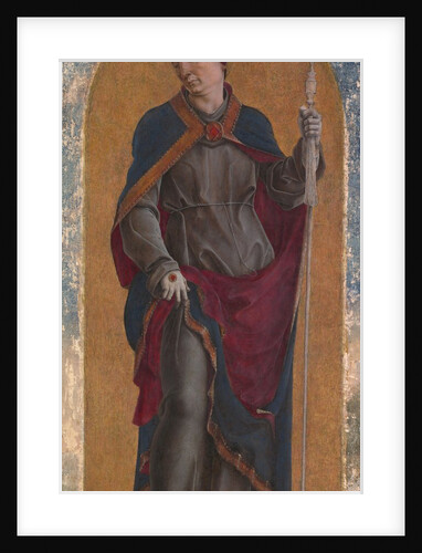 Saint Louis of Toulouse, 1484? by Cosmè Tura