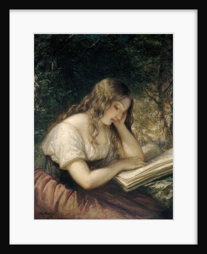 Study in a Wood, 1861 by Daniel Huntington