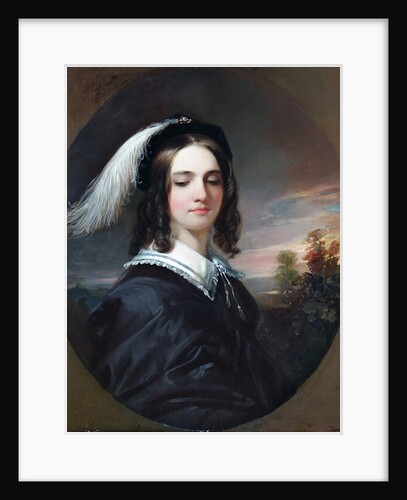 Mary Inman, 1844 by Daniel Huntington