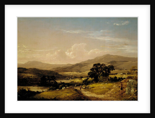 Near Squam Lake, New Hampshire, 1856 by David Johnson