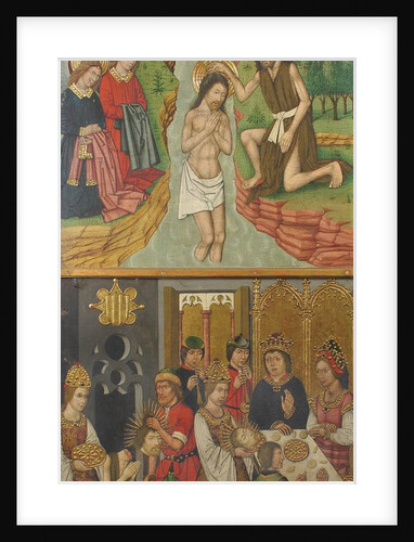 Panel from Saint John Retable, 1464-1507 by Domingo Ram