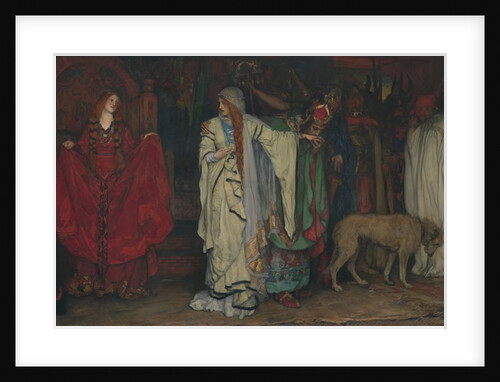 King Lear, Act I, Scene I, 1898 by Edwin Austin Abbey