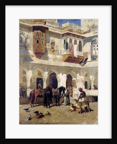 The Rajah Starting on a Hunt, ca. 1885 by Edwin Lord Weeks