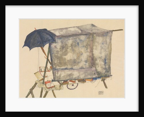 Street Cart, 1914 by Egon Schiele