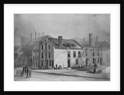 Old Brewery, Five Points Mission, New York, 1870 by F. A. Mead