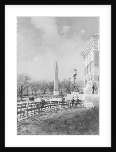 Cleopatra's Needle, 1895 by Frank Crane