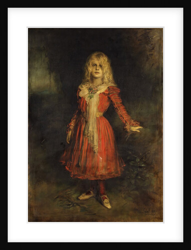 Marion Lenbach, the Artist's Daughter, 1900 by Franz von Lenbach