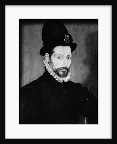 Portrait of a Man with a High Hat by Unknown