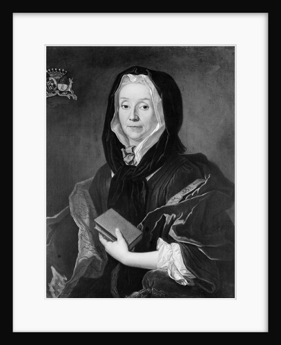 Portrait of a Woman Holding a Book by Unknown