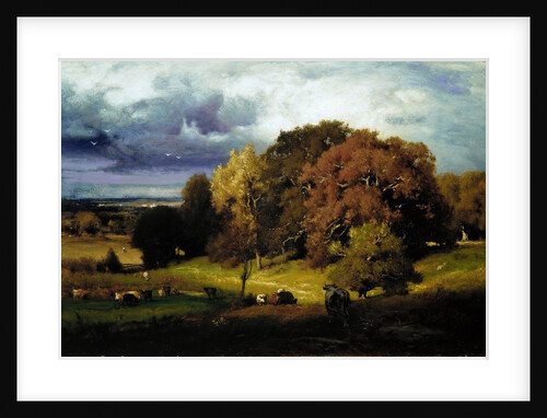 Autumn Oaks, ca. 1878 by George Inness