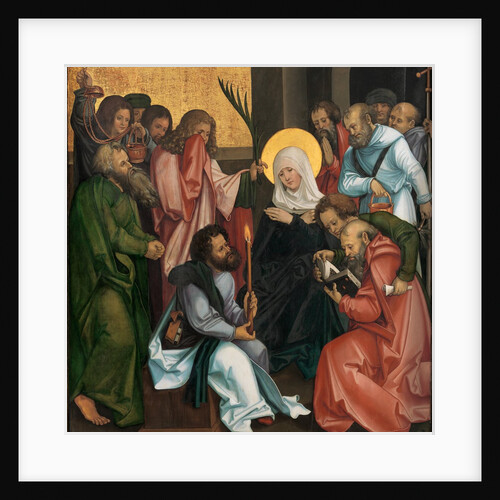 The Dormition of the Virgin; Christ Carrying the Cross, ca. 1510 by Hans Schäufelein the Elder
